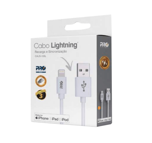 CABO USB PARA USB LIGHTNING ORIGINAL MFI 1 METRO