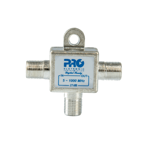 TOMADA T 1GHZ  27DB SOLDER BACK