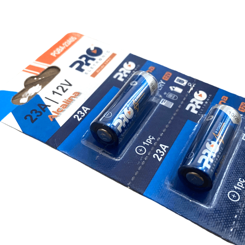 Bateria Alcalina 23A 12V Proeletronic – Blister com 5 Unidades