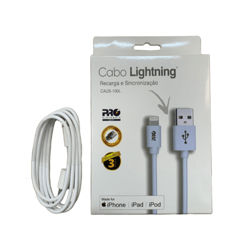Cabo USB para Lightning Original MFi Apple – 1 Metro