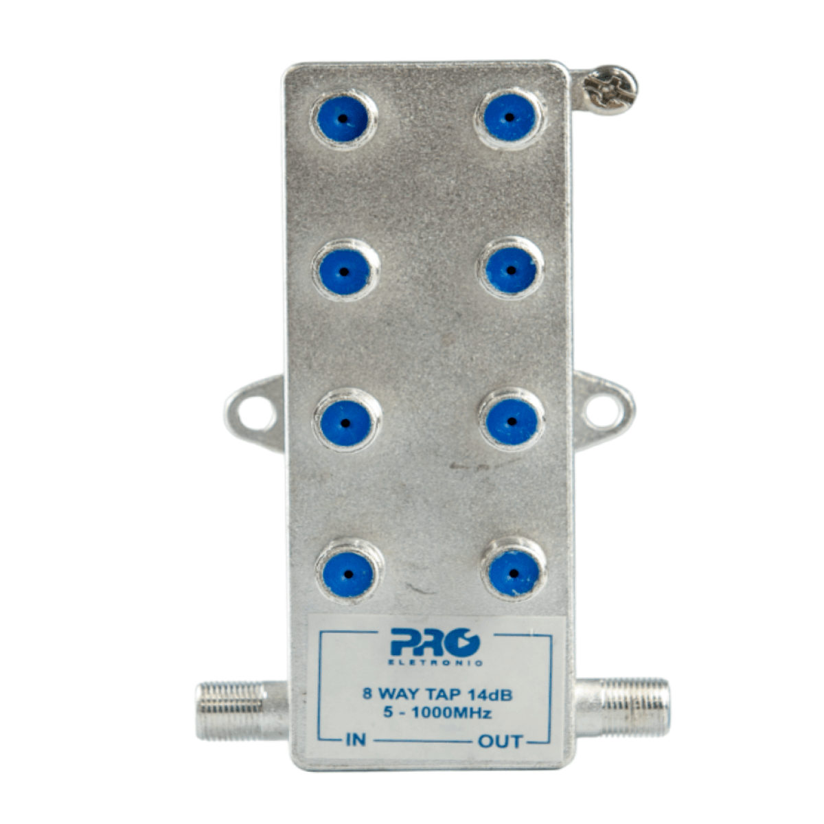 Gr&aacute;fico mostrando a ampla faixa de frequ&ecirc;ncia de 5 a 1000MHz